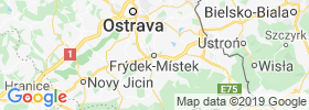 Frydek Mistek map